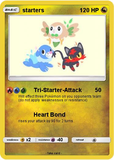 Pokemon starters