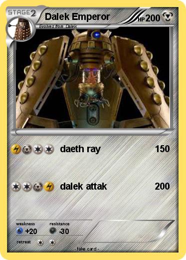 Pokemon Dalek Emperor