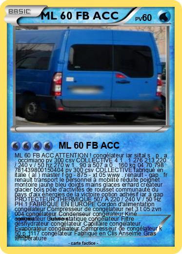 Pokemon ML 60 FB ACC