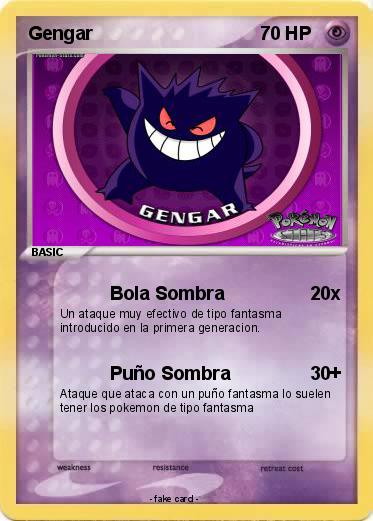 Pokemon Gengar