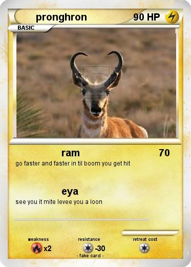Pokemon pronghron