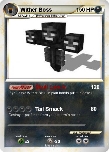 Pokemon Wither Boss