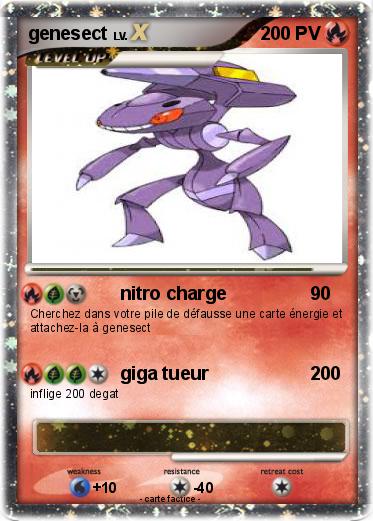 Pokemon genesect