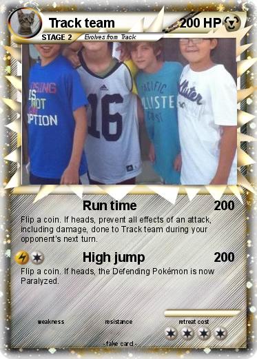 Pokemon Track team