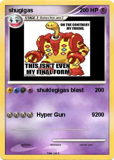 Pokemon shugigas