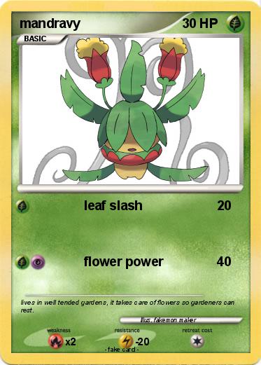 Pokemon mandravy