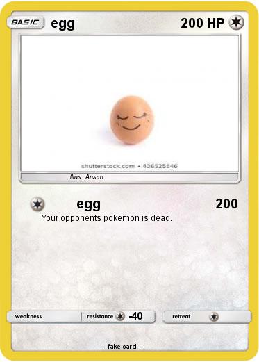 Pokemon egg
