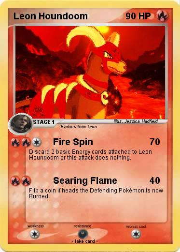 Pokemon Leon Houndoom