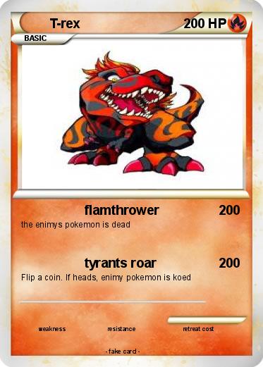 Pokemon T-rex