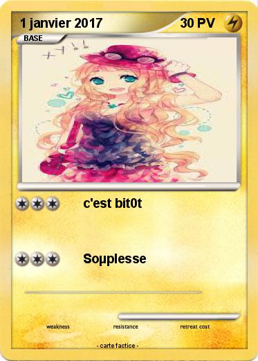 Pokemon 1 janvier 2017