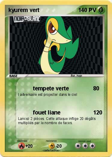 Pokemon kyurem vert