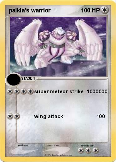 Pokemon palkia's warrior
