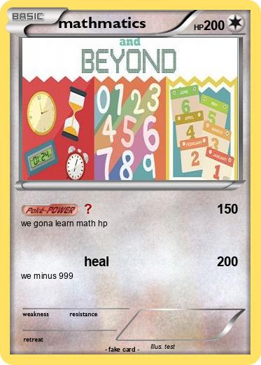 Pokemon mathmatics