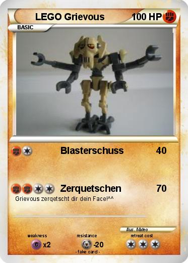 Pokemon LEGO Grievous