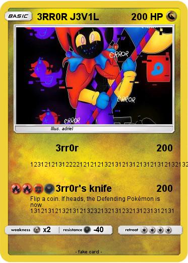 Pokemon 3RR0R J3V1L
