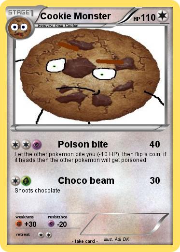 Pokemon Cookie Monster