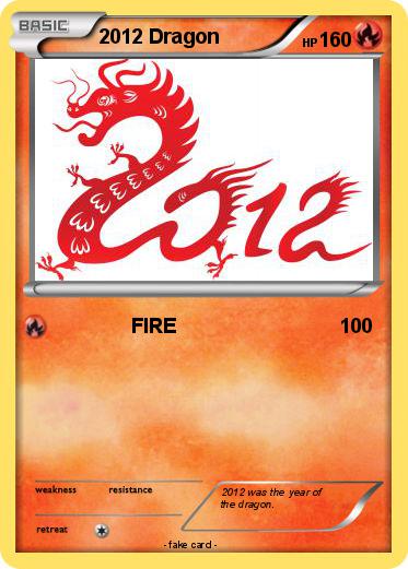 Pokemon 2012 Dragon