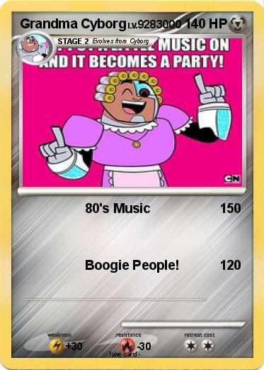 Pokemon Grandma Cyborg