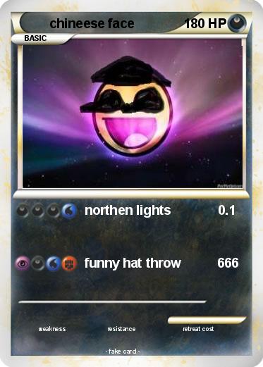 Pokemon chineese face