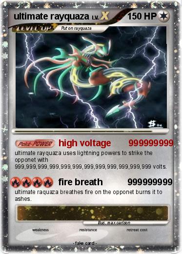 Pokemon ultimate rayquaza