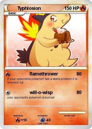 Pokemon Typhlosion