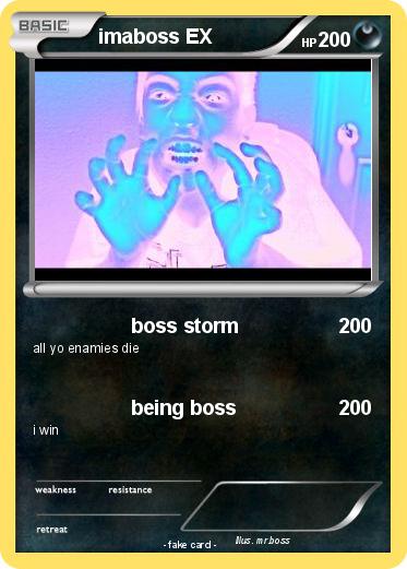 Pokemon imaboss EX