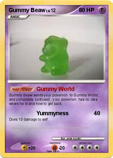 Pokemon Gummy Beaw