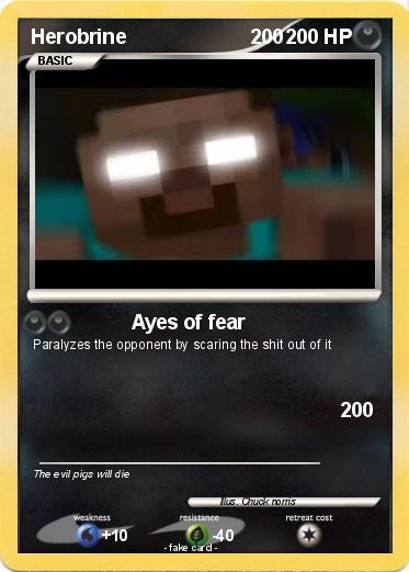 Pokemon Herobrine                      200