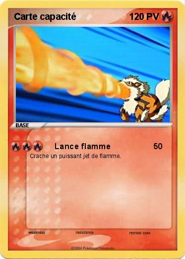 Pokemon Carte capacité