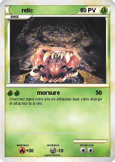 Pokemon relic