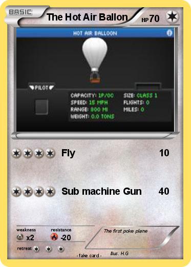 Pokemon The Hot Air Ballon