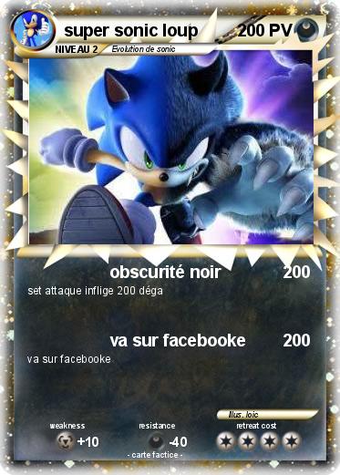 Pokemon super sonic loup