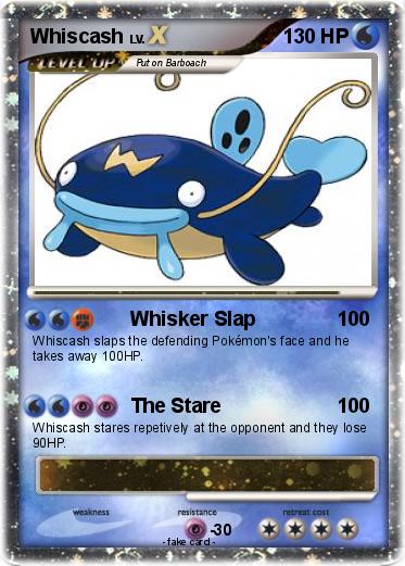 Pokemon Whiscash