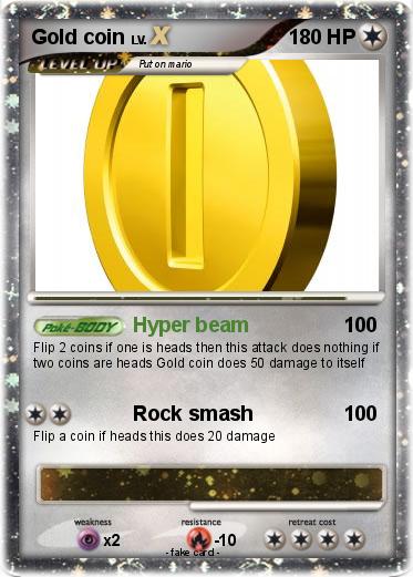 Pokemon Gold coin