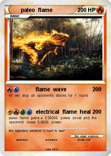 Pokemon paleo  flame