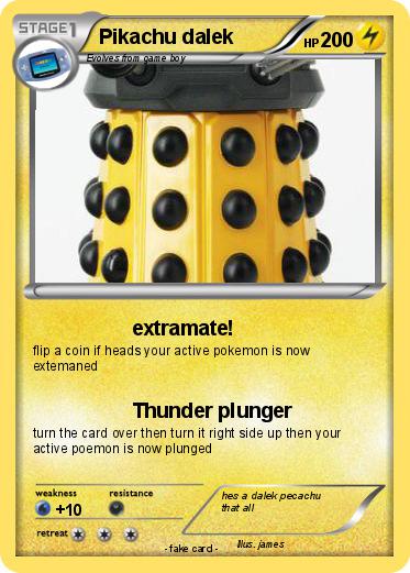 Pokemon Pikachu dalek