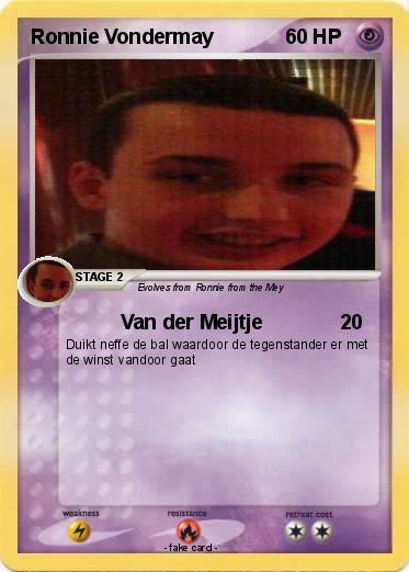 Pokemon Ronnie Vondermay