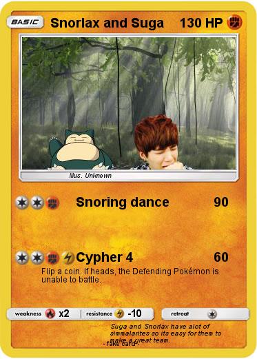 Pokemon Snorlax and Suga