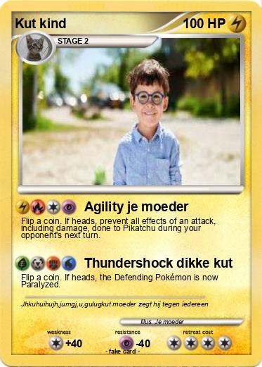 Pokemon Kut kind