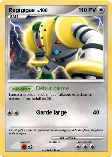 Pokemon Regigigas