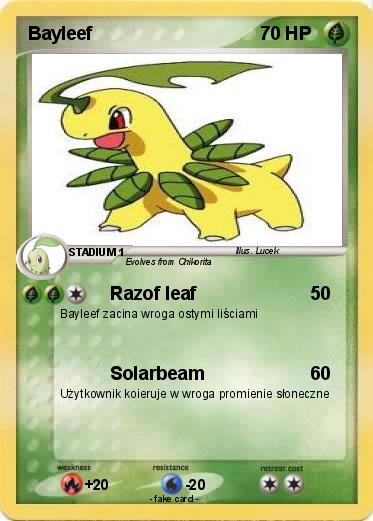 Pokemon Bayleef