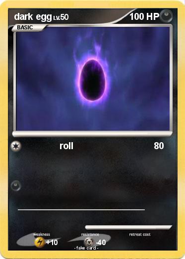 Pokemon dark egg