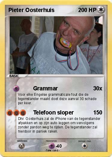Pokemon Pieter Oosterhuis