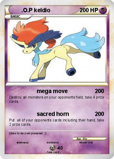 Pokemon .O.P keldio