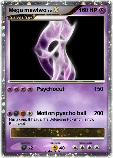 Pokemon Mega mewtwo