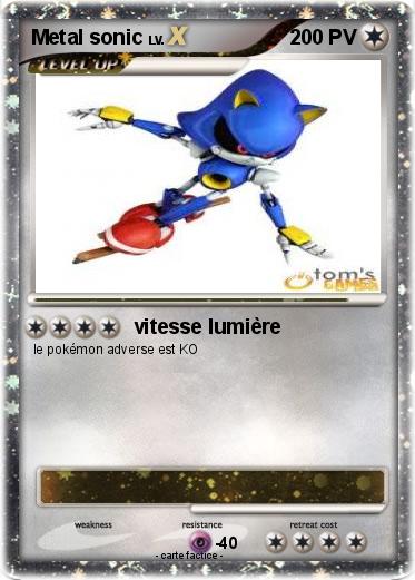 Pokemon Metal sonic