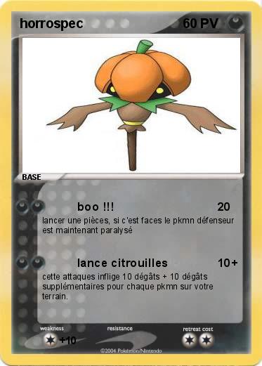 Pokemon horrospec