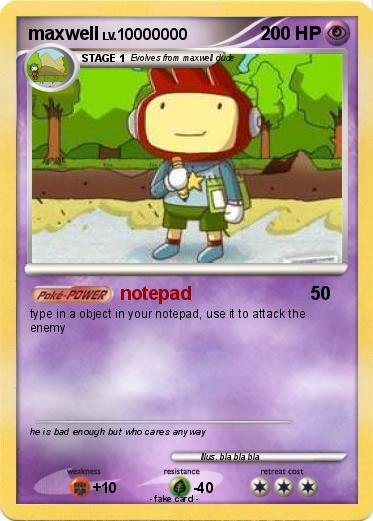 Pokemon maxwell