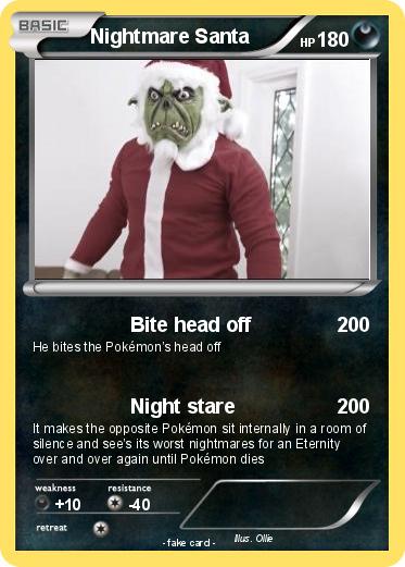 Pokemon Nightmare Santa