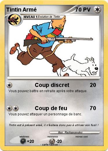 Pokemon Tintin Armé